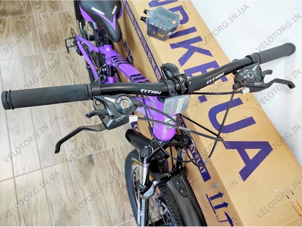 Купити Велосипед CrossBike Everest 24 Рама-11 purple за ціною 6